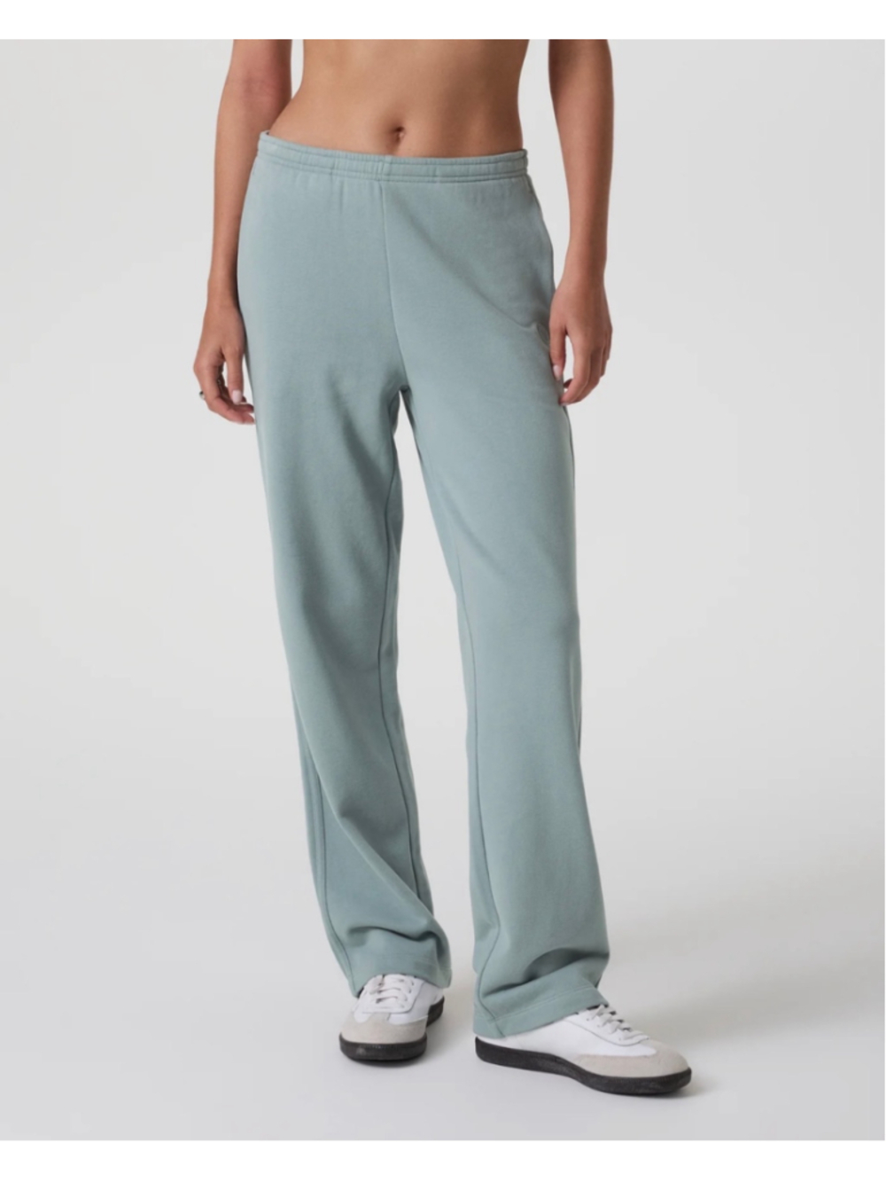 Women's Vuori Sedona Straight Leg Sweatpants Mist Blue/Green Size M